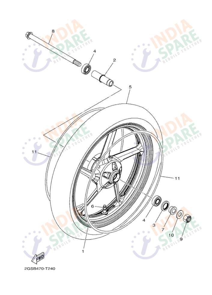 FRONT WHEEL